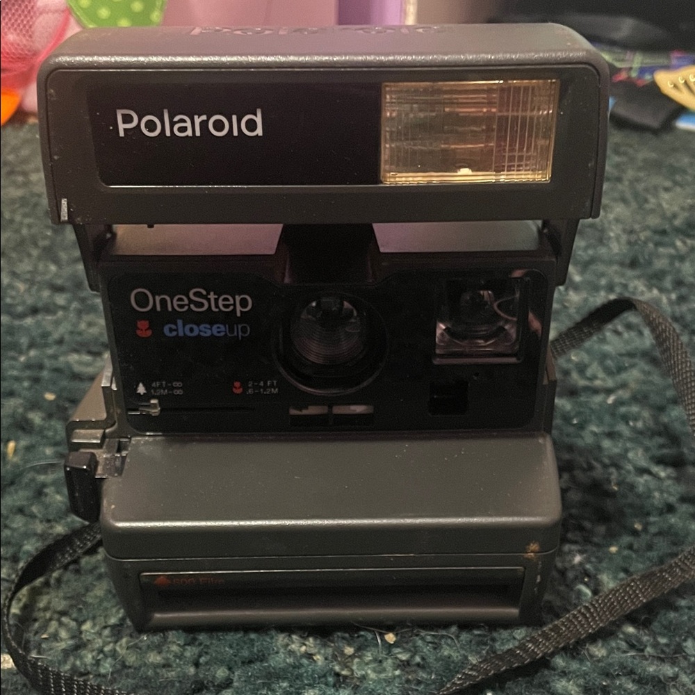 Polaroid OneStep Closeup Instant Camera - Gray